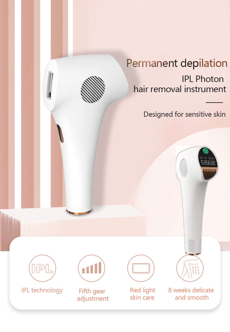 IPL hair removal laser permanent homeuse