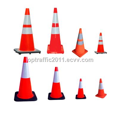 20B Manufacturer Road Safety Roadway Flexible Plastic Traffic Cones