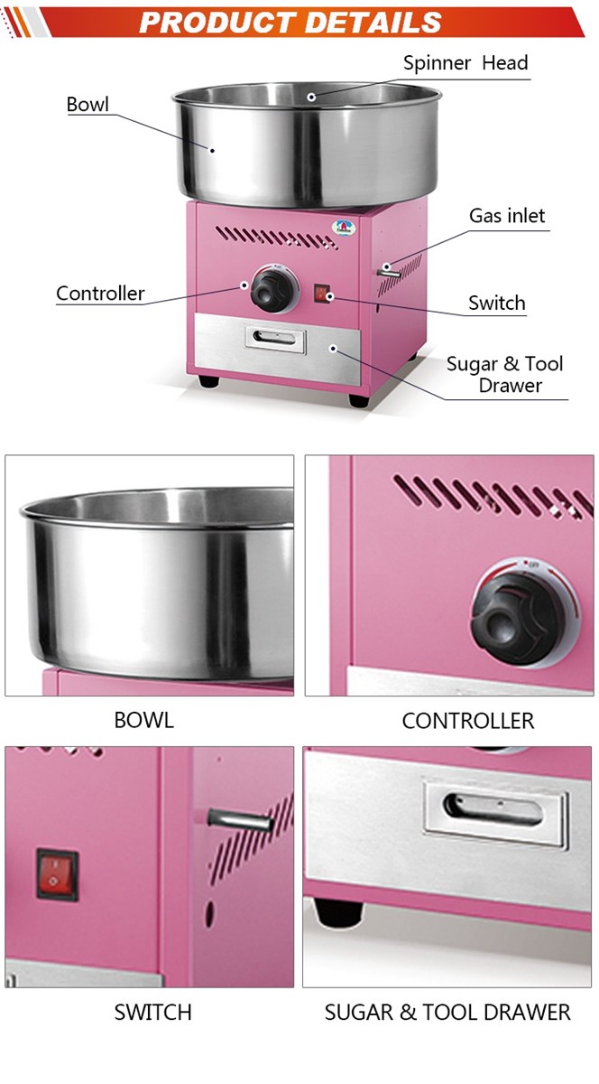 CC11G best selling machine cotton candy sale with sugur spoon 62