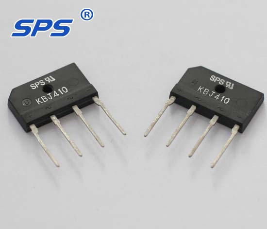 SPS 4A 50V1000V GPP Bridge Rectifiers KBJ4005 KBJ401 KBJ402 KBJ404 KBJ406 KBJ408 KBJ410 KBJ Package