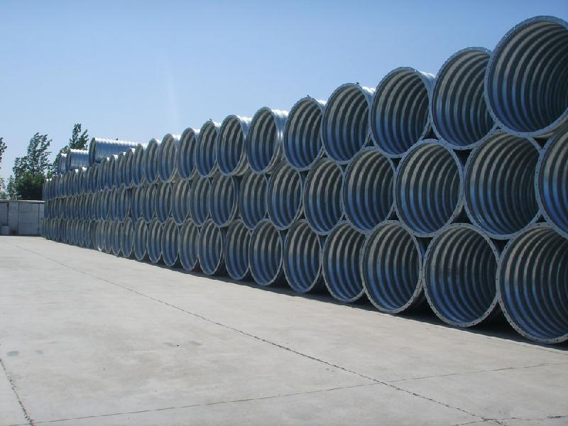 Annular corrugated metal pipe corrugated steel culvert used for bridge culvert