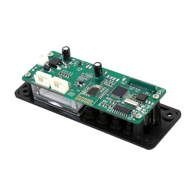 Professional Digital Display MP3 Module Bluetooth USB SD Audio MP3 Player Decoder Board Dot Matrix LCD TPM006c