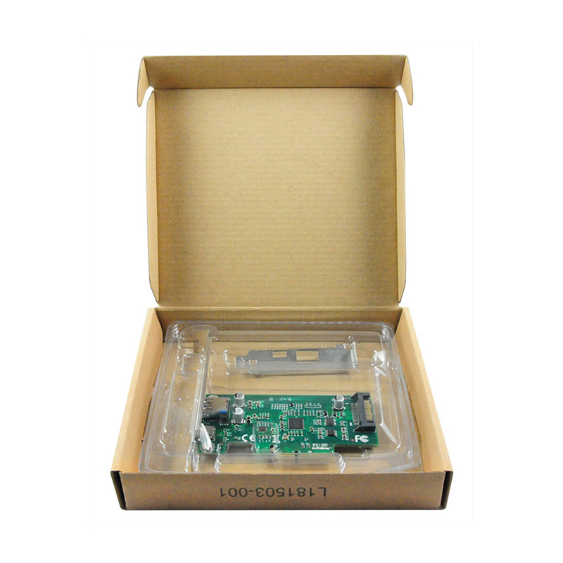 Linkreal 2 Port USB31 Type C Type A HUB to PCI Express x4 Expansion Converter Card