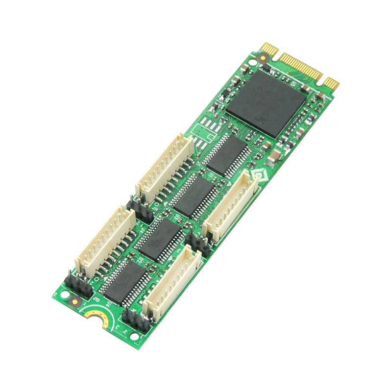 Linkreal PCIe M2 to 4Port RS232 Serial Adapter Card
