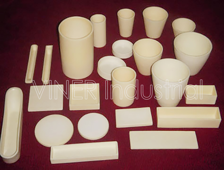 Fireproofing 997 Refractory Alumina Ceramic Crucible