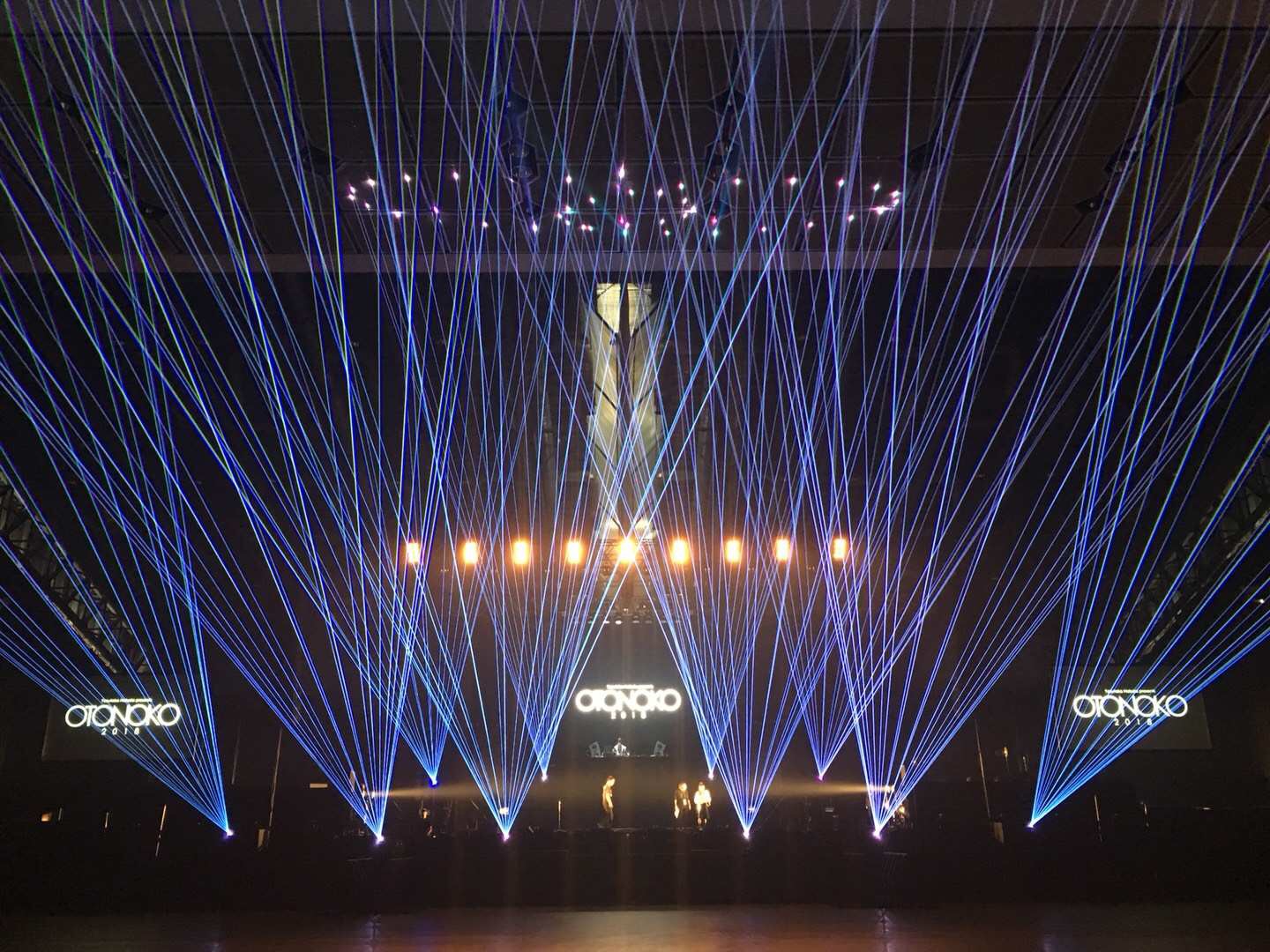 Dj laser lights 6 head strobe stage lighting laser for night club