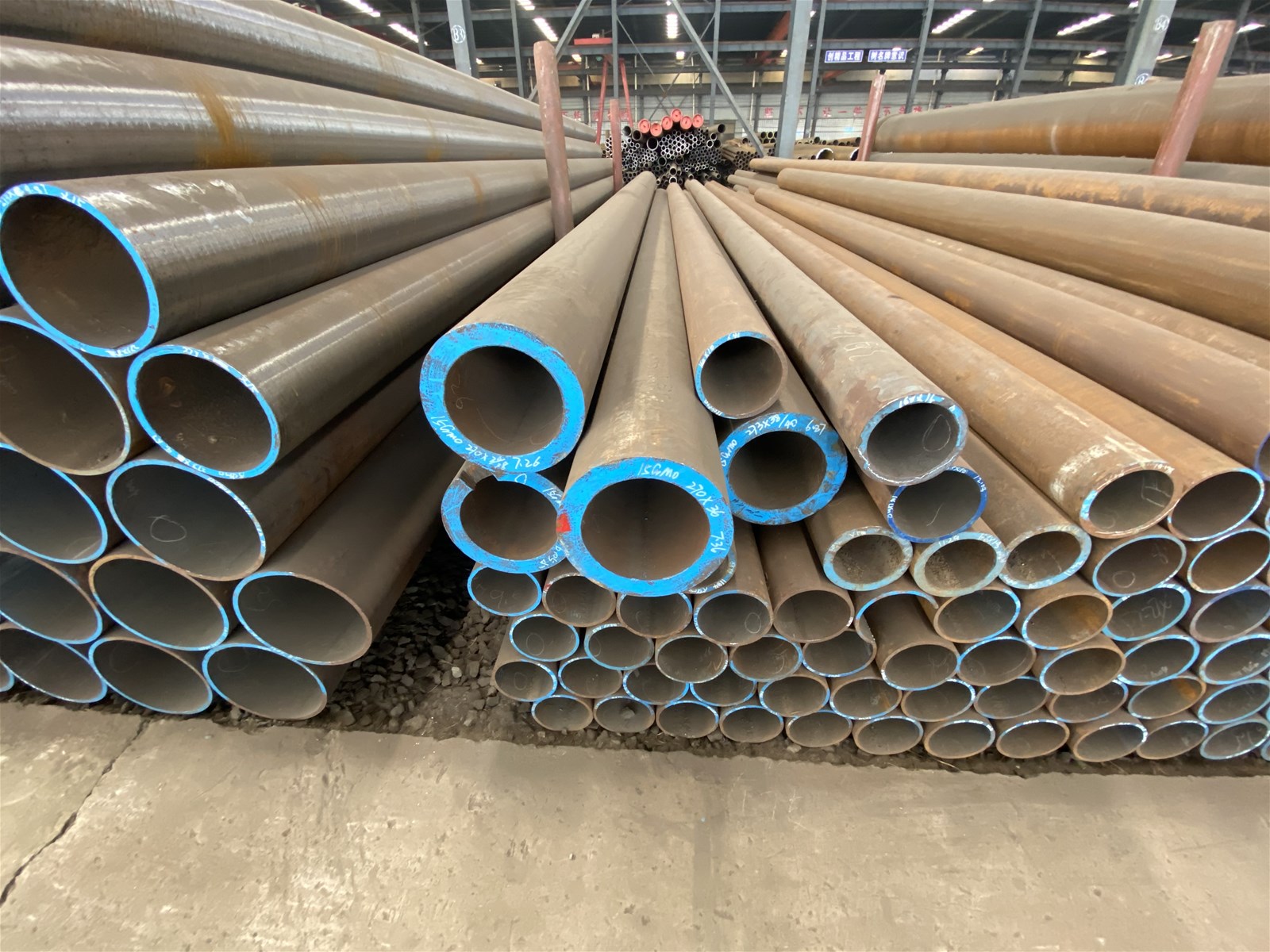 DN17175 GB12Cr1MoVG Alloy High Pressure Seamless Boiler Pipe