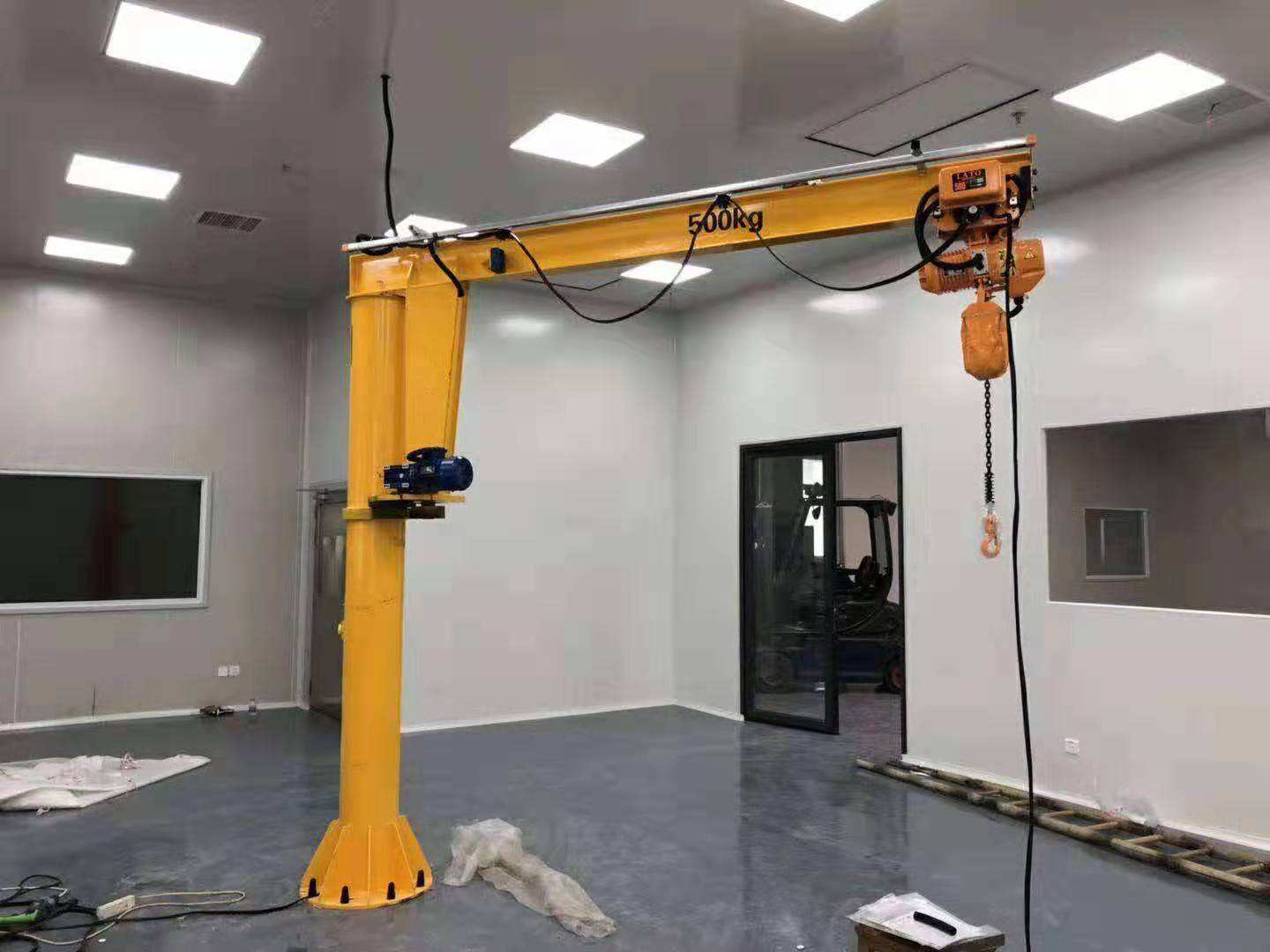 Cantilever crane column cantilever crane 360 degree rotation
