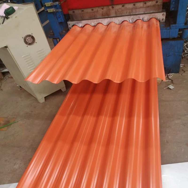 665mm Color Coated PPGI Corrugated Roofing Panel in Ibr