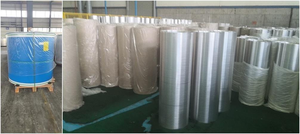 aluminum coil and roll for making beverage can