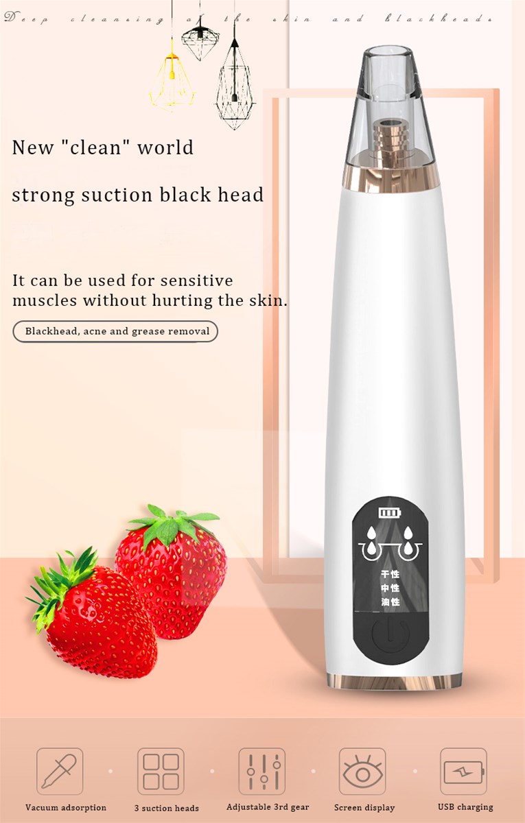 Pore Cleaner Nose Face Deep Cleansing blackhead remover vacuumSkin Care Electric Machine