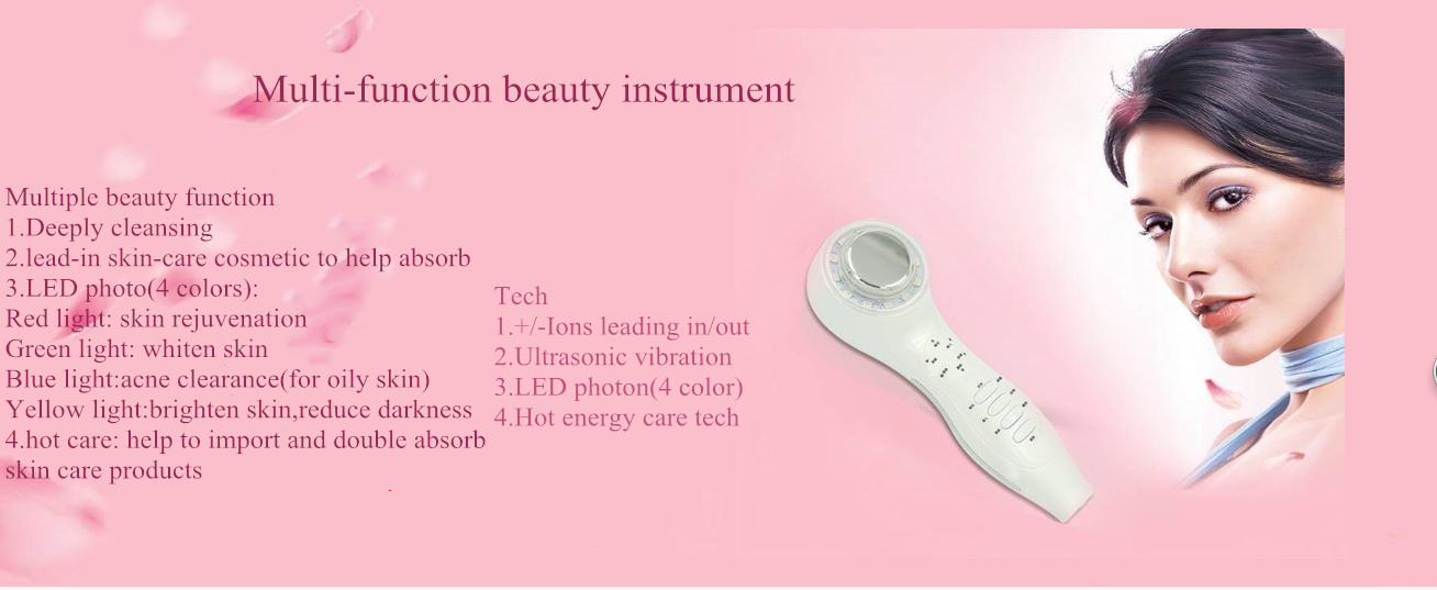 RF EMS LED Photon 5in1 MultiFunction Beauty Instrument