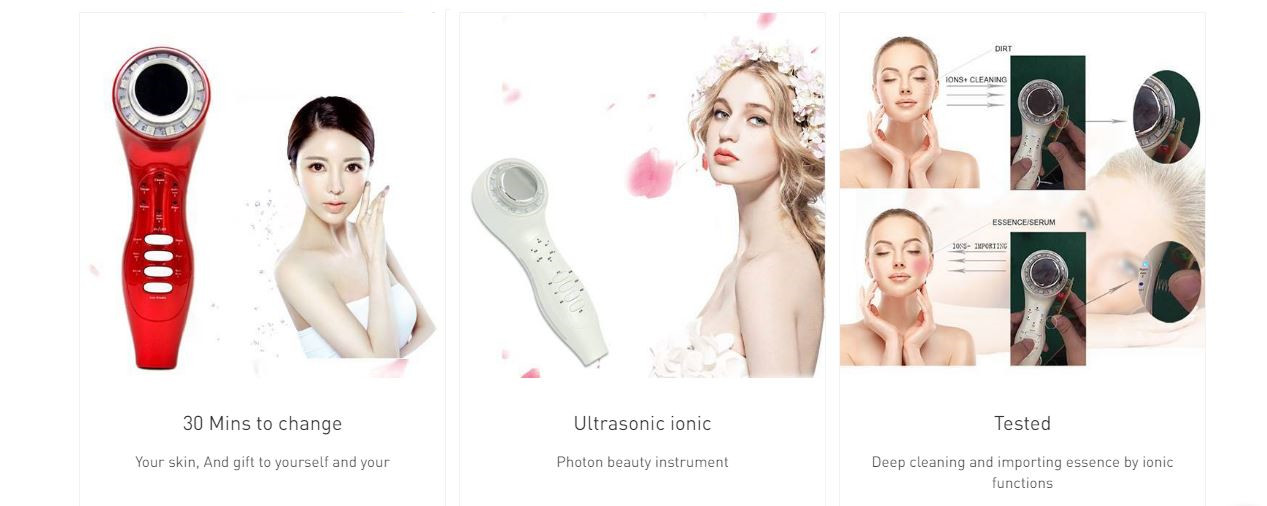 RF EMS LED Photon 5in1 MultiFunction Beauty Instrument