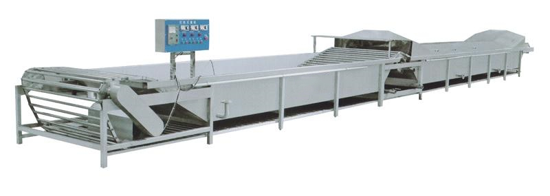 Water bath canned tunnel pasteurizer pasteurization line