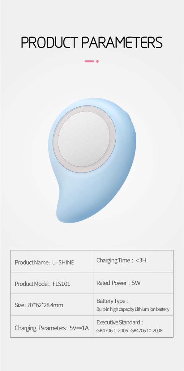 Electronic face beauty device antiwrinkle with hot and cold vibration photon therapy