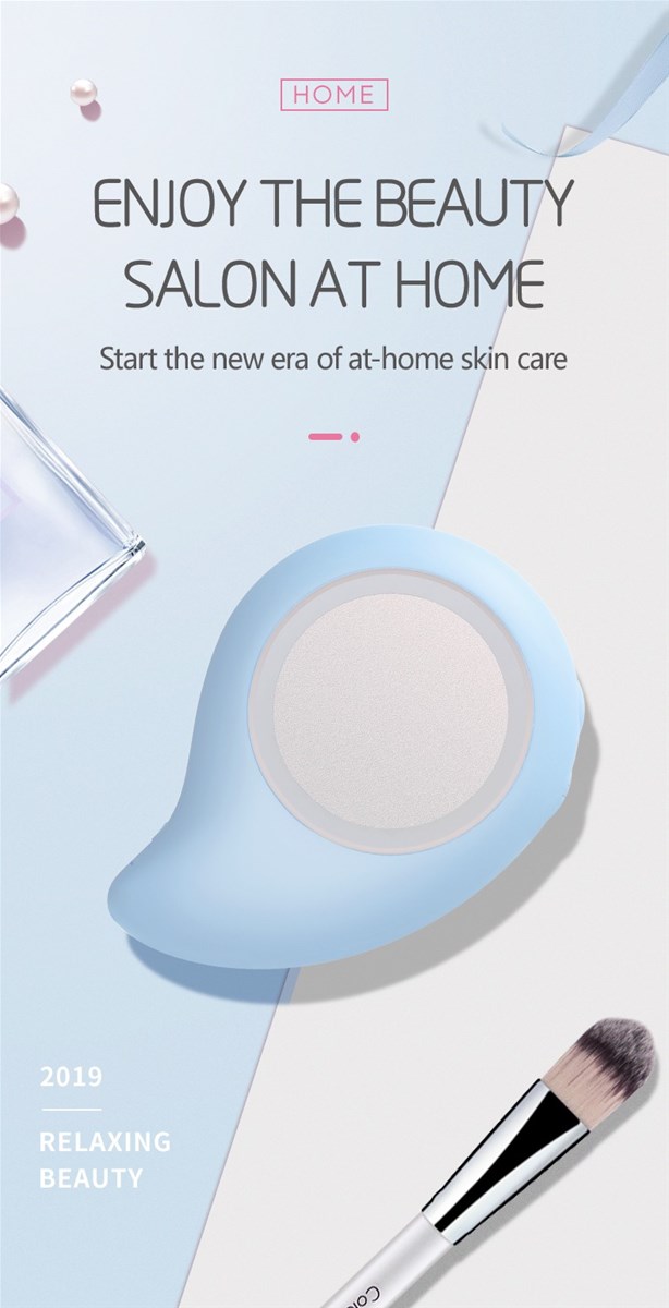 Electronic face beauty device antiwrinkle with hot and cold vibration photon therapy