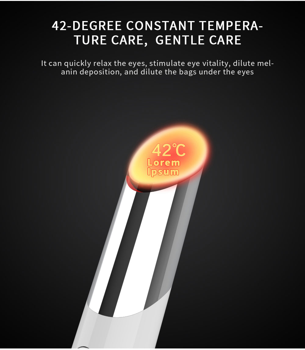 Electronic face beauty device antiwrinkle with hot and cold vibration photon therapy