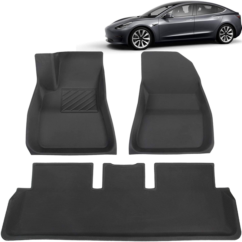 Waterproof all weather Tesla model custom luxury car mat accessories
