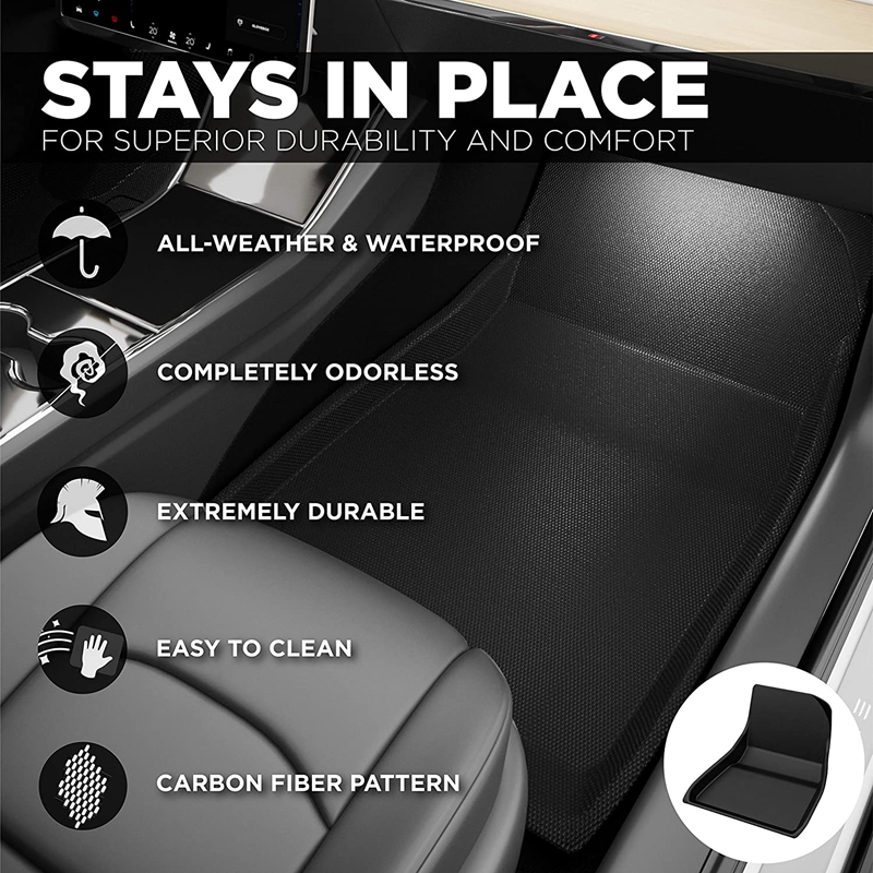 Diamond carpet TPE custom floor foot mats 3d 5d luxury car mats swift