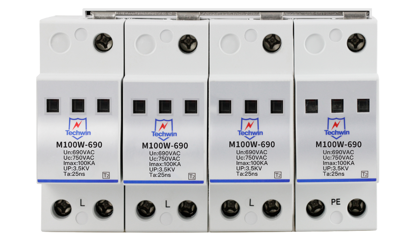 100kA Class B surge protection device for 400690VAC Wind power system