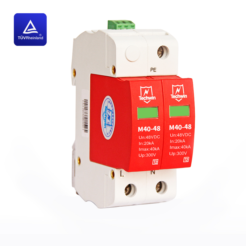 40kA Class C surge protection device for 48V DC system