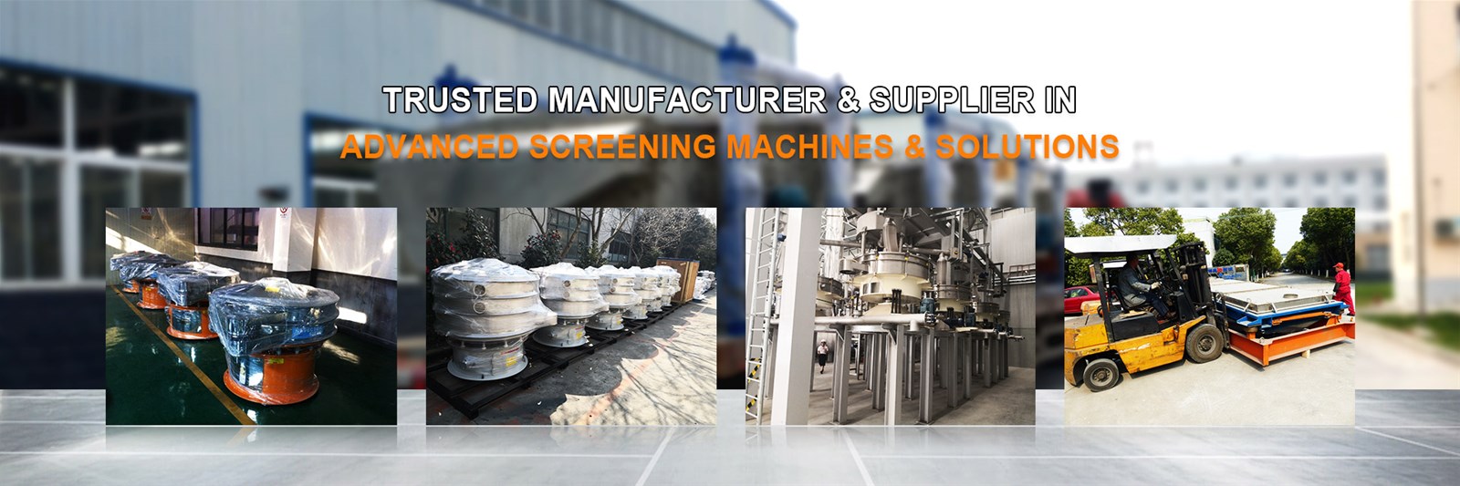 Navector high capacity tumbler screen for food powder separating