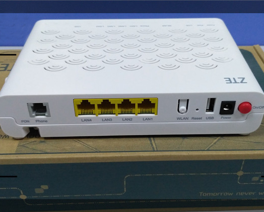 Original ZXA10 F627 4 lan port and 2 voice port with WIFI English Version