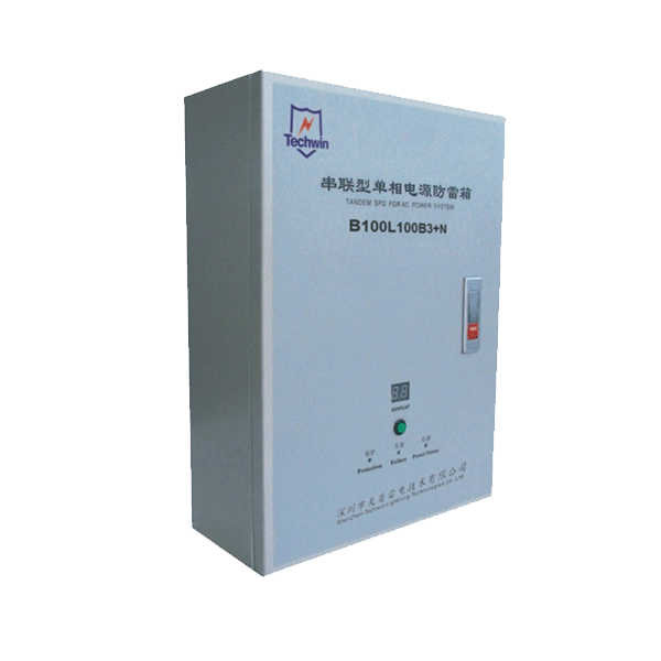 Techwin TVSS 100kA Class BC surge protection device for Threephase 380V AC system