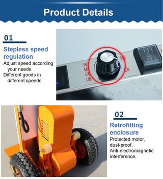Easy Carring Power Electric stair Climbing Trolley Heavy Duty
