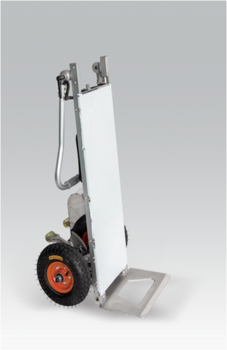 Aluminum electric 2 wheels battery powered stair climber climbing trolley