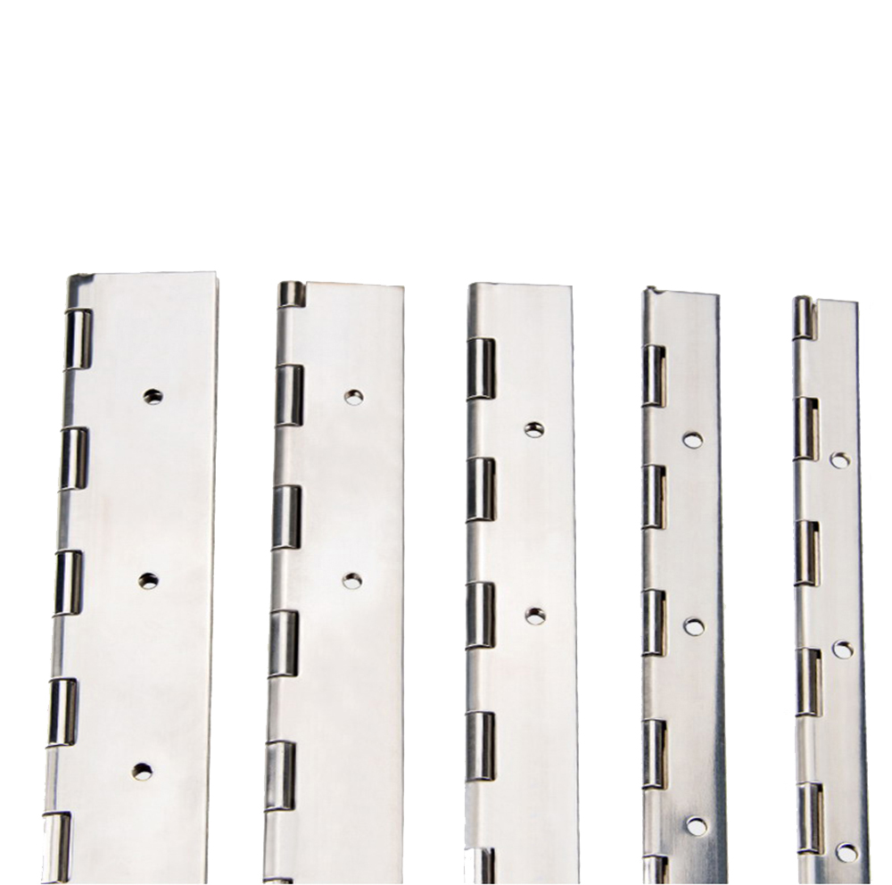 High Quality Heavy Duty Stainless Steel 201304 Continuous Piano Hinge With Ironss201304 Pin