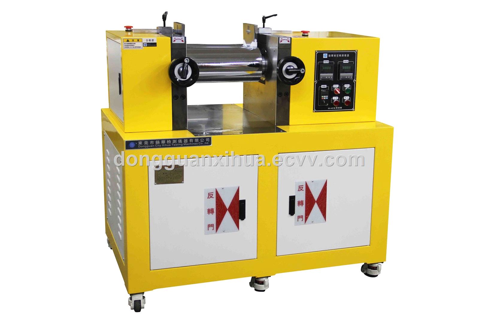 XH401AE Open Rubber Mixing Mill Machine Two Roll Mill With Heating and Cooling System
