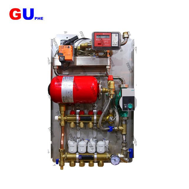 High quality wallmounted building heat exchanger station