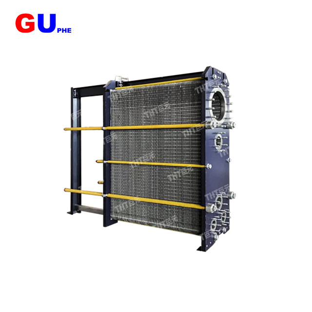 High quality plate type condenser by welded method made in China