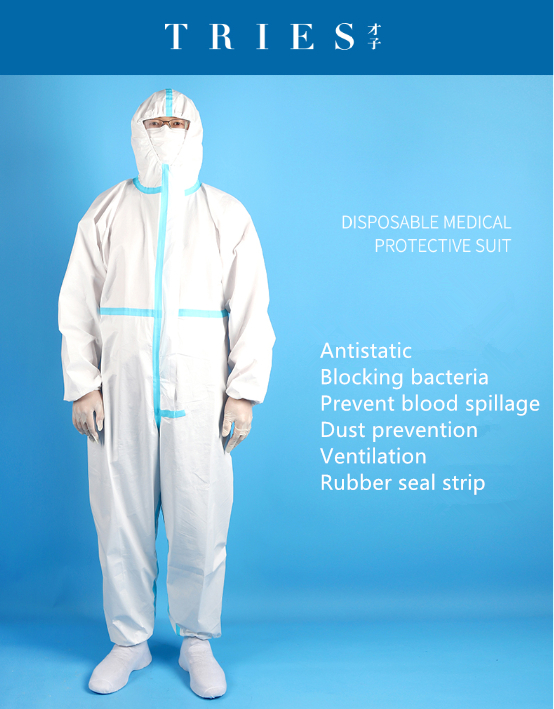 Disposable hospital protective suitnonaseptic 65g