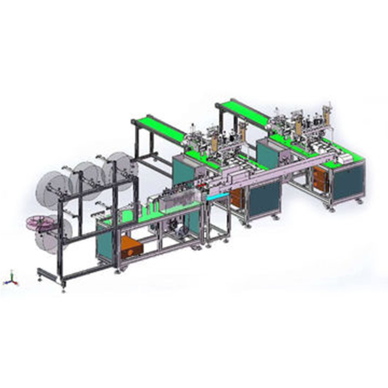 Full Automatic Mask Making Machine Surgical Face Mask