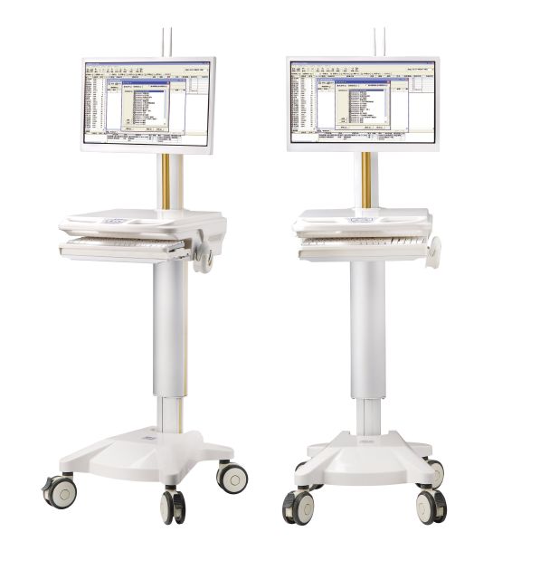 Hospital Medical Monitor Trolley Workstation Cart Integrated Computer Trolley Factory Price