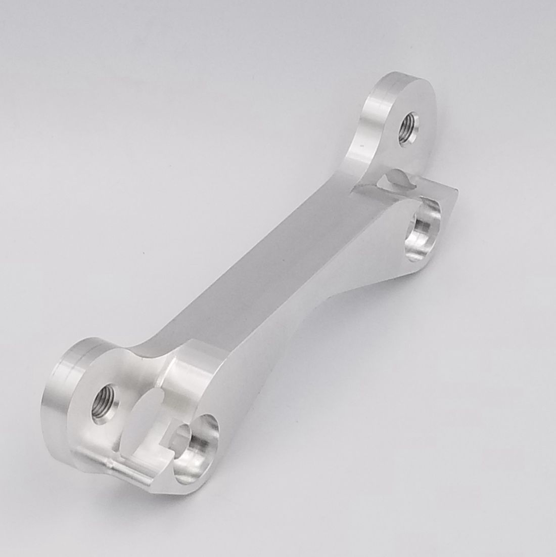 Micromachining of mechanical parts of customized aluminum modified truck connection block