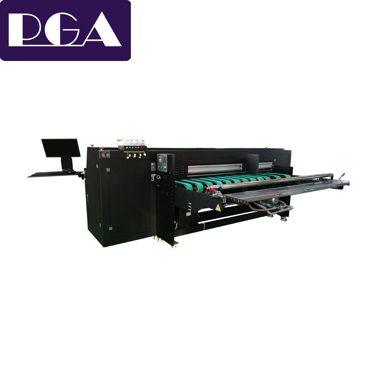2500AF6PH Corrugated Carton Box Inkjet Printer Press/Digital Inkjet