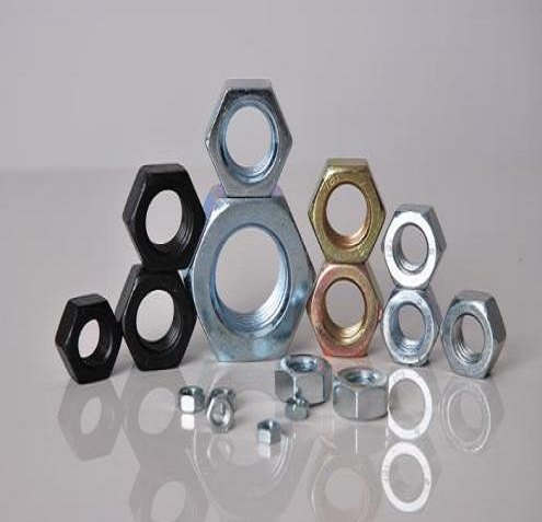 Carbon Steel Q235 Q195 C1088 Zinc Plated Plain HDG Hex Head Nut DIN934