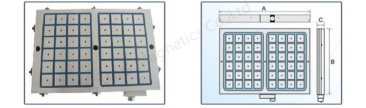X61 milling powerful electric permanent magnetic chuck