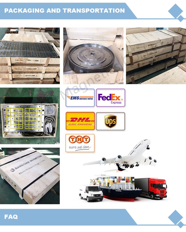 X61 milling powerful electric permanent magnetic chuck