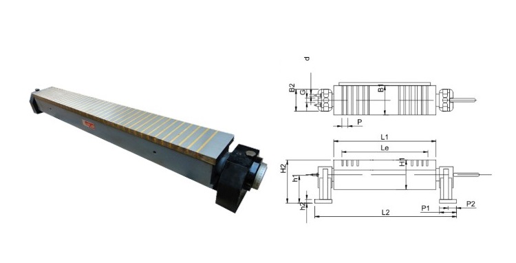 XD11 rotary electromagnetic chuck for processing angular workpieces XD11 rotary electromagnetic chuck for processing angular workpieces