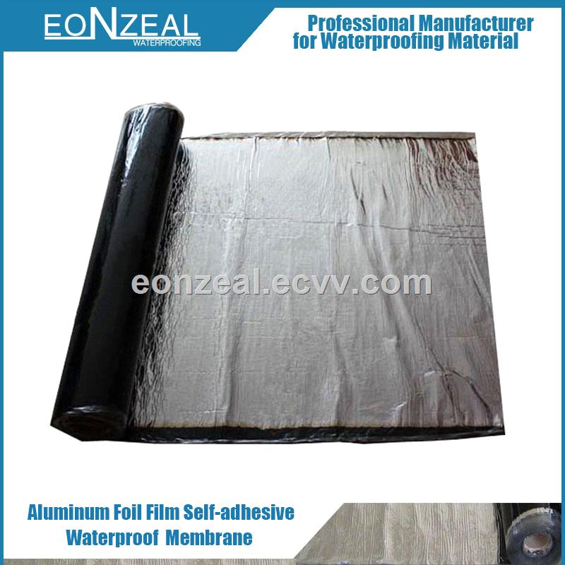 Aluminum Foil Film Selfadhesive Bitumen Waterproof Membrane