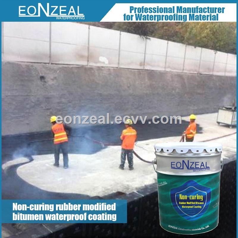 Noncuring Rubber Modified Bitumen Waterproof Coating