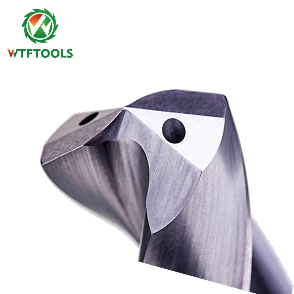 WTFTOOLS Internal Coolant 5D 99mm Tungsten Carbide Twist Drill Bits