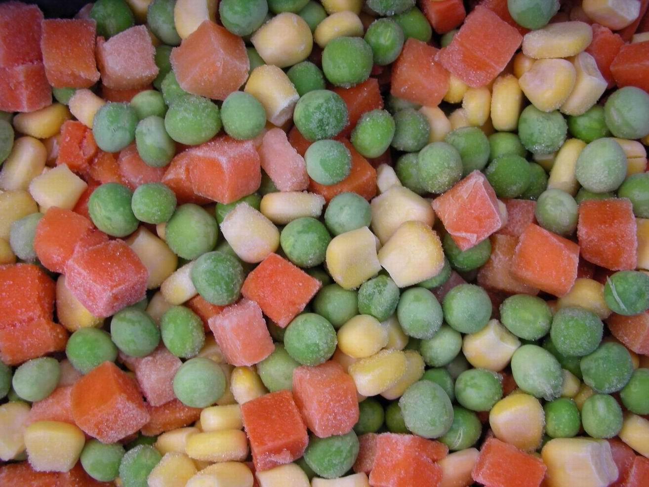 frozen mixed vegetables IQF mixed vegetables