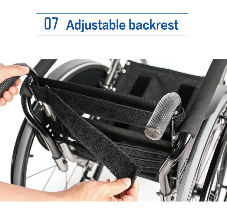 NA431 Leisure Sporty Active Wheelchair Super Lightweight Flexible Folding Wheelchair