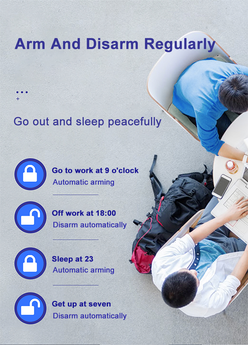 GSM 3G WiFi Home Security Alarm System Support IP Camera Smart Socket IOS Android App 88 Wireless Zone 8kind of Language