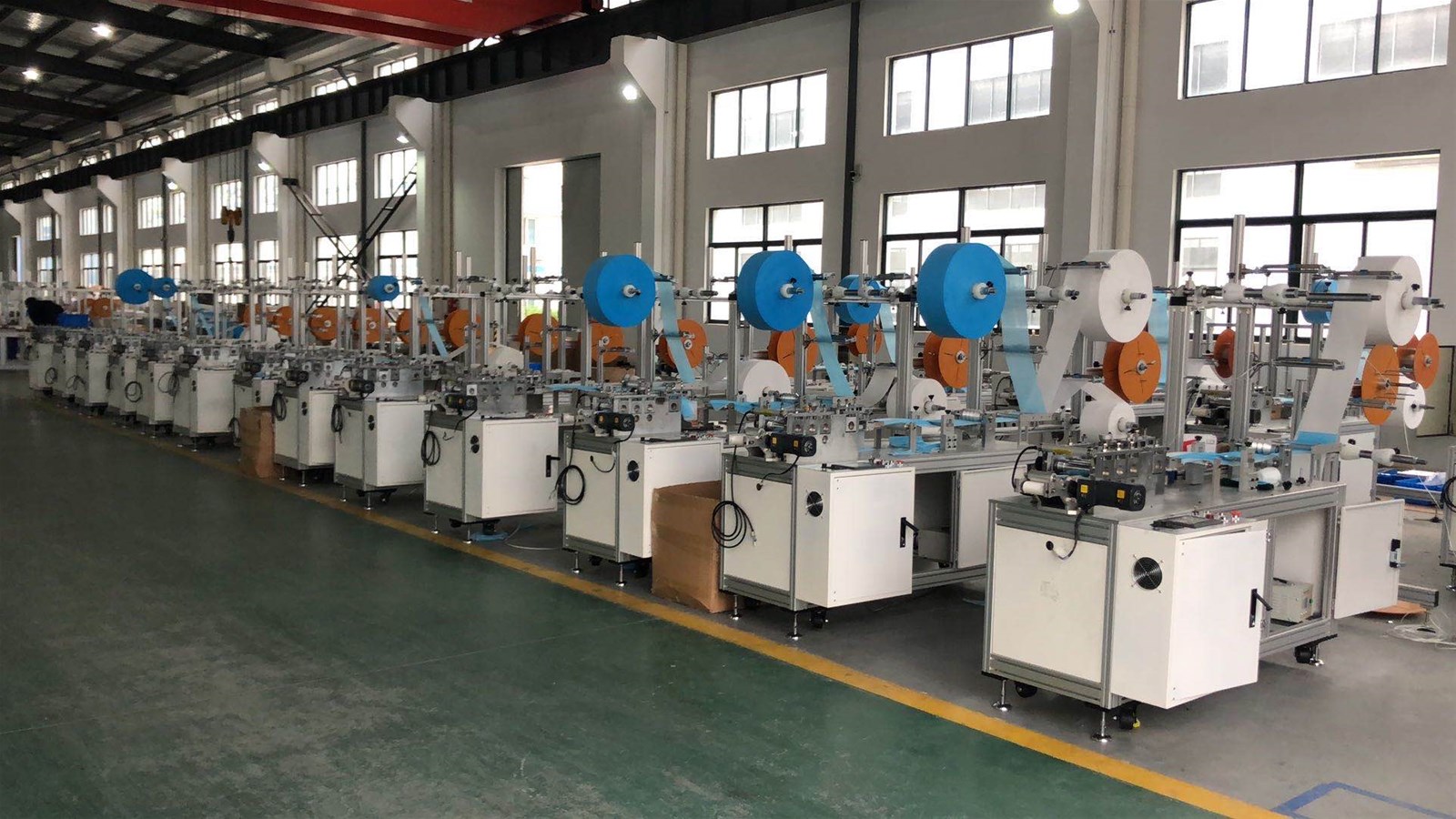 Haitel Automatic mask machine production lineOne for two